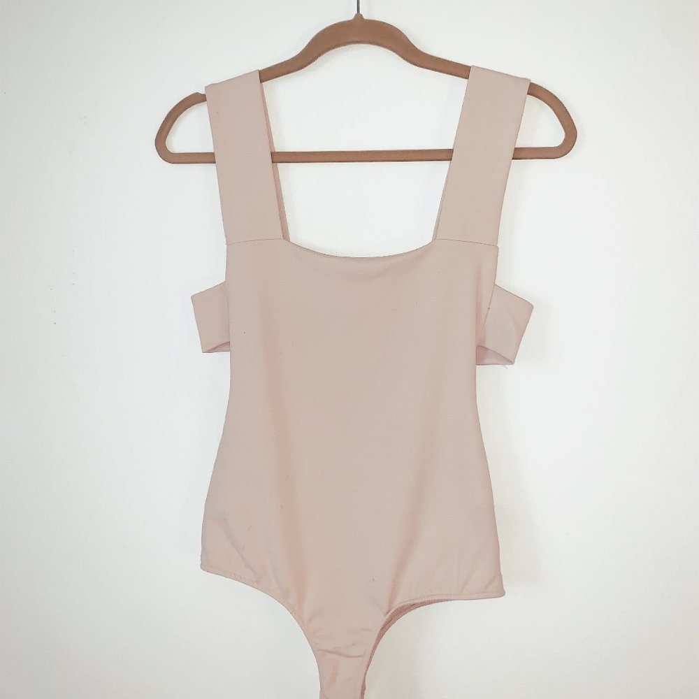 Free People Light Pink Bodysuit